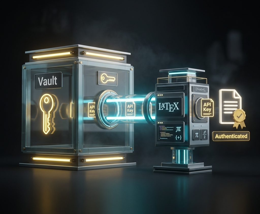 LaTeX API Authentication Best Practices